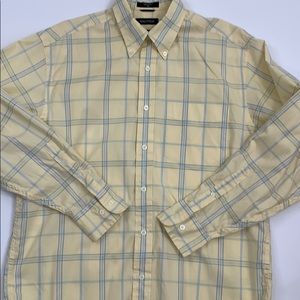 Nautica M sea wash Oxford long sleeve dress shirt
